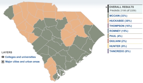 map of south carolina counties. South Carolina Republican